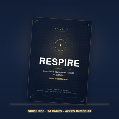 RESPIRE — Guide anti-anxiété & sommeil (PDF · 24 pages)