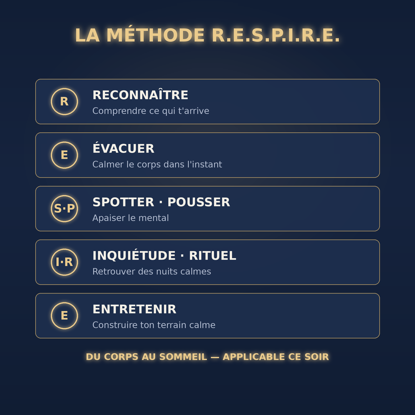 RESPIRE — Guide anti-anxiété & sommeil (PDF · 24 pages)